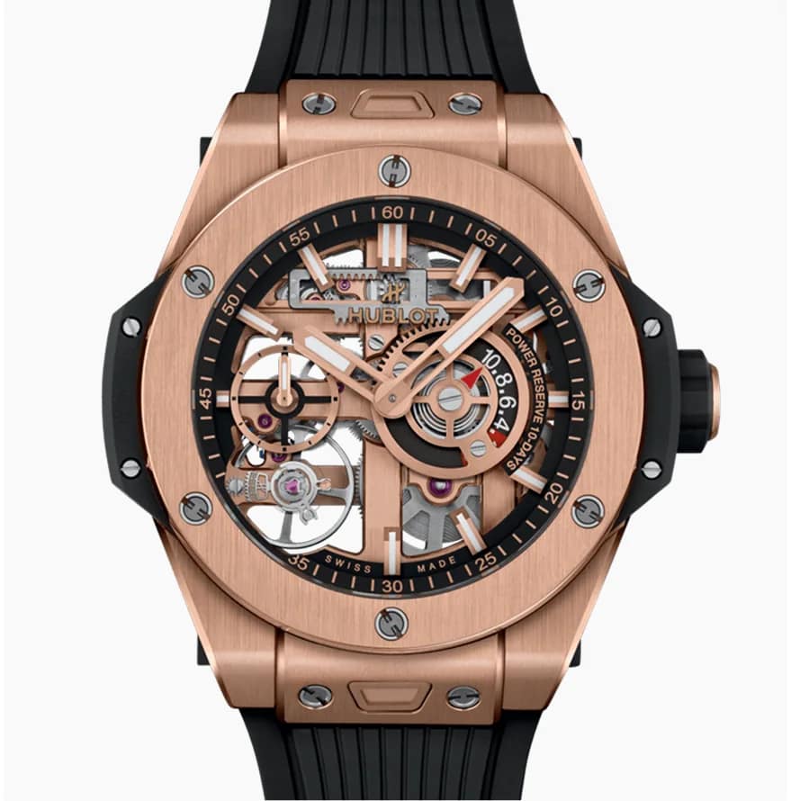 Hublot Big Bang MECA-10 King Gold — оригинальные часы в бутике OBID SOBITOV, Ташкент